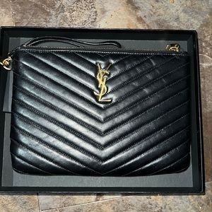 Authentic YSL pouch